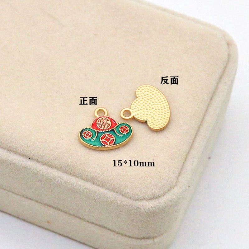 Phụ Kiện Mặt Dây Chuyền / Vòng Đeo Tay Tự Làm Phong Cách Trung Hoa