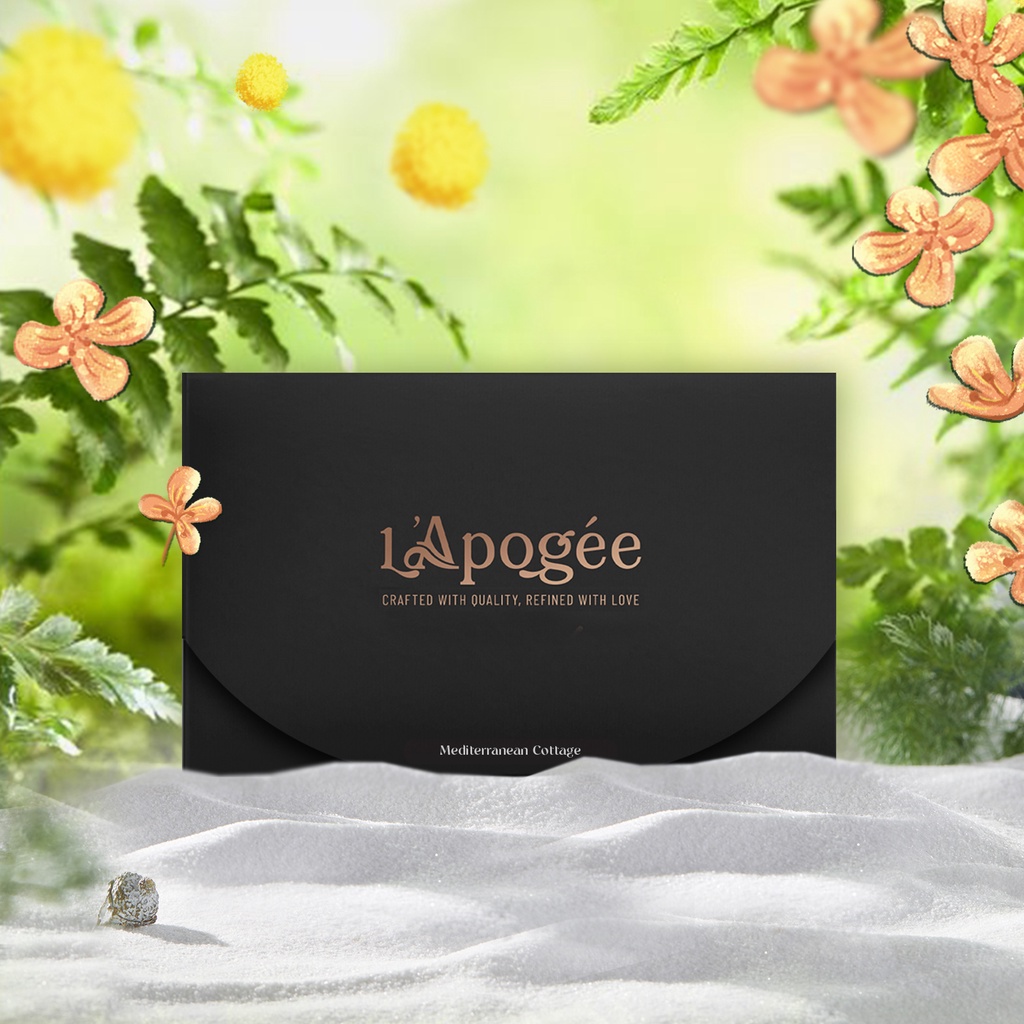 BỘ 3 MẪU THỬ 3 MÙI HƯƠNG ĐỊA TRUNG HẢI L'APOGÉE CHÍNH HÃNG DUNG TÍCH 2.5ML x 3