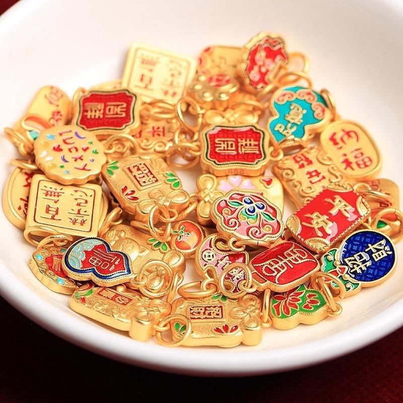 Phụ Kiện Mặt Vòng cổ Nhỏ Tự Làm Trang Sức Tiện Dụng