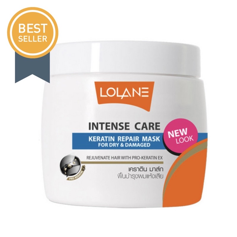 Mặt nạ dưỡng tóc Lolane Intense Care Keratin