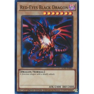 Thẻ Bài Yugioh Red-Eyes Black Dragon - LC01-EN006 - Ultra Rare Limited Editon