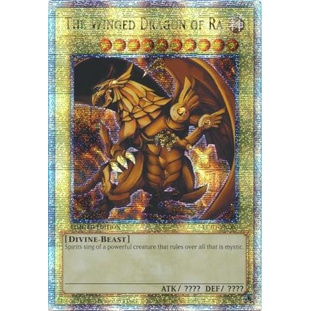 Thẻ Bài Yugioh The Winged Dragon of Ra - LC01-EN003 - Quarter Century Secret Rare Limited Editon