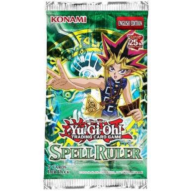 Gói Bài Yugioh Spell Ruler 25th Anniversary Booster Pack