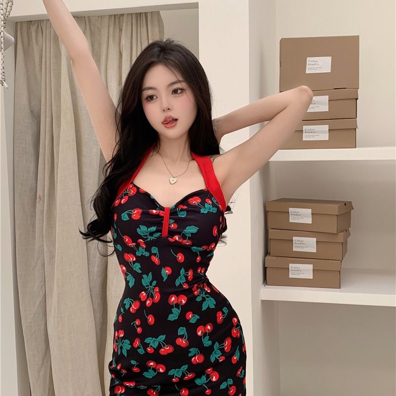 Jiashucheng Áo Hai Dây Sát Nách Cột Dây Mùa Hè Cho Nữ