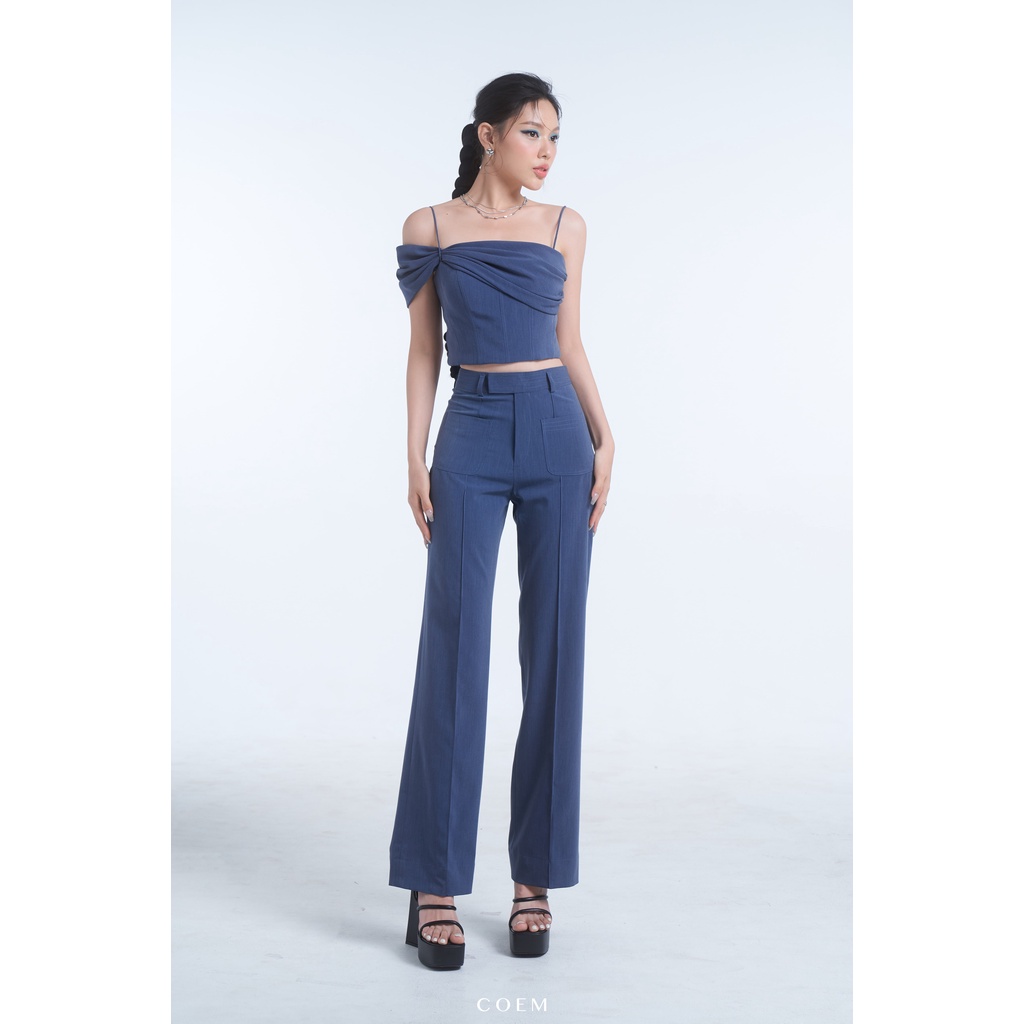 COEM | Set Áo Croptop Dây Rớt Vai Croset CO EM - SET THANH