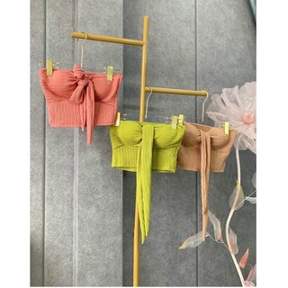 áo kiểu cột nơ có mút