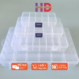Hộp đựng linh kiện nhiều ngăn tiện lợi