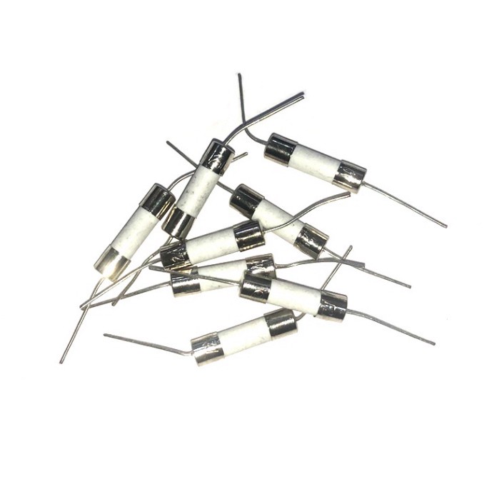 Cầu Chì Sứ Cắm Chân Hàn 5x20mm 250V 2A 3A 3.15A 5A 6.3A 8A 10A 15A 20A 30A