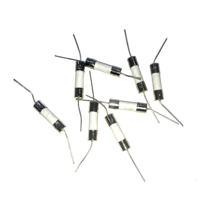 Cầu Chì Sứ Cắm Chân Hàn 5x20mm 250V 2A 3A 3.15A 5A 6.3A 8A 10A 15A 20A 30A