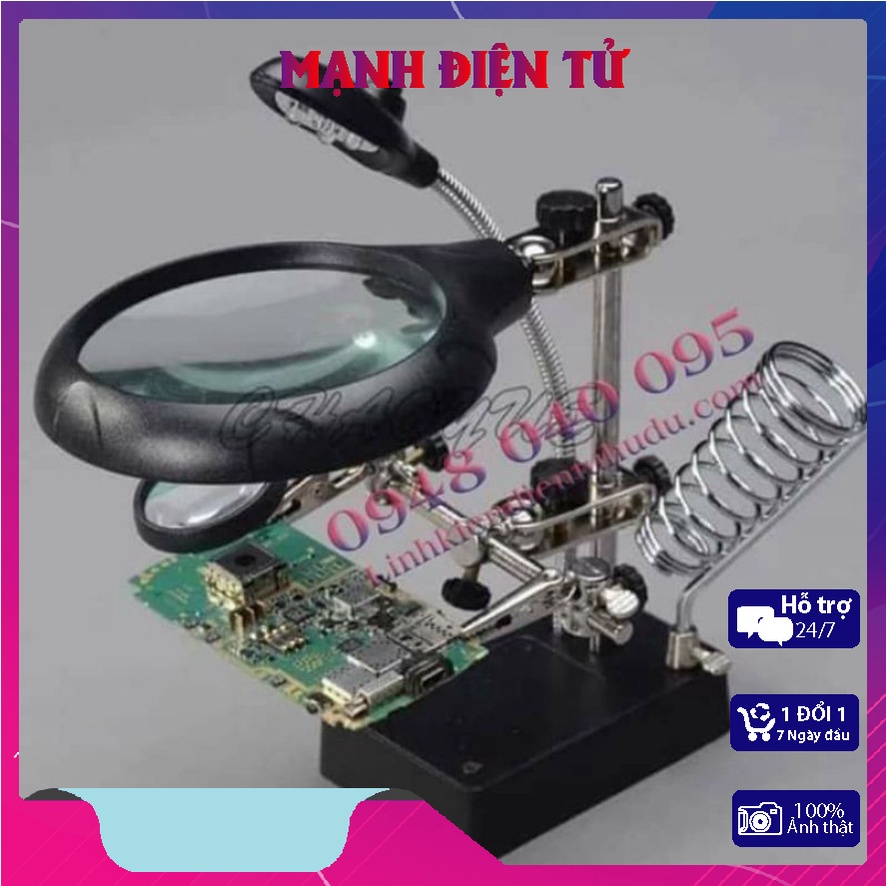 Kính lúp kẹp mạch