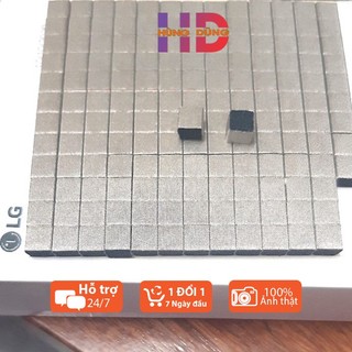 Combo 10 Nút xốp cảm ứng bo mạch máy giặt LG chính hãng, Nút phím bấm cảm ứng bo mạch máy giặt LG chính hãng