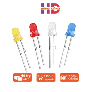 Combo 50 con diode led ánh sáng 5mm 2v-2.2v