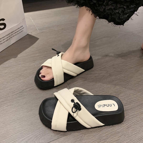 Dép nữ thời trang Dép lê đế mềm thời trang mùa hè
