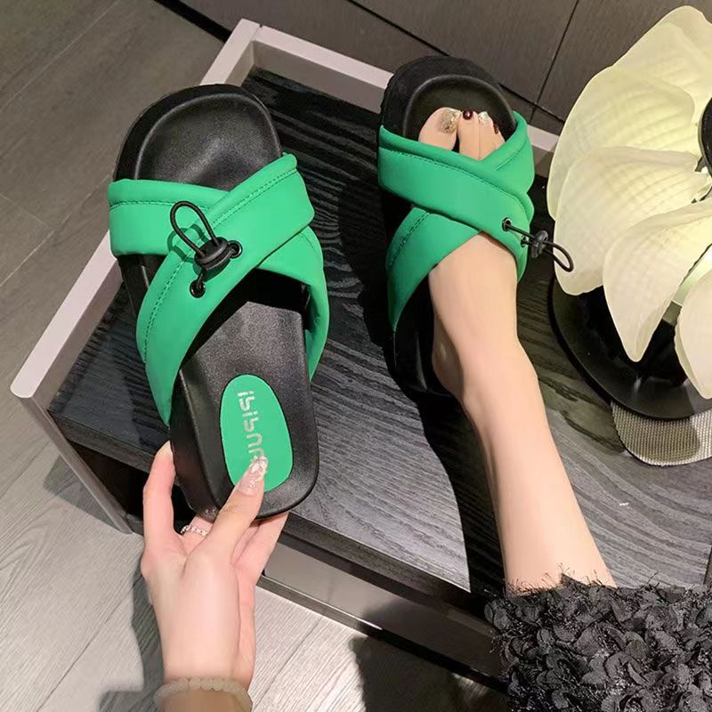 Dép nữ thời trang Dép lê đế mềm thời trang mùa hè