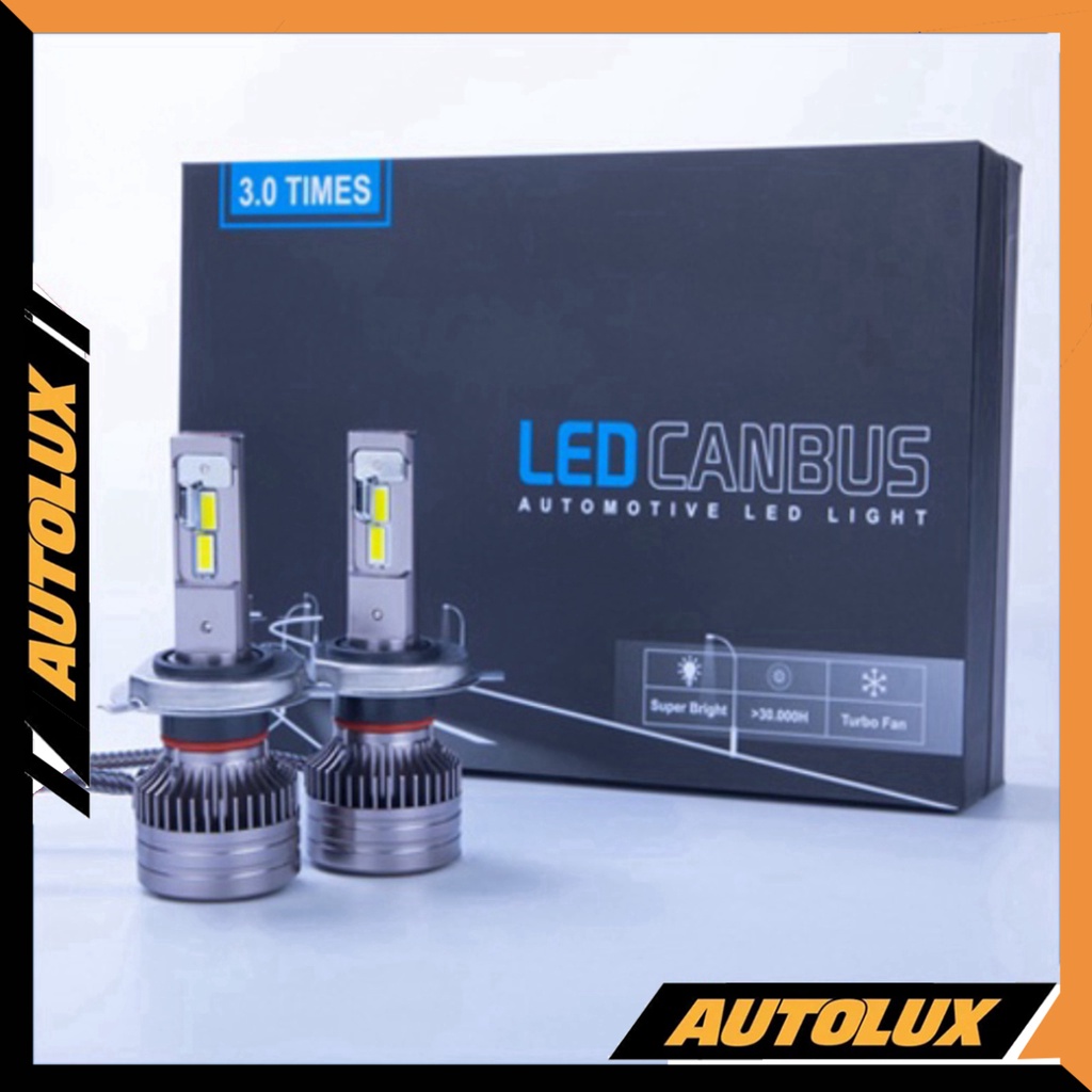 [AUTOLUX] Bộ đèn chiếu pha / cos xe con GPNE Led Canbus O3 110W 18.000LM chân HB3 H4 H11 H7