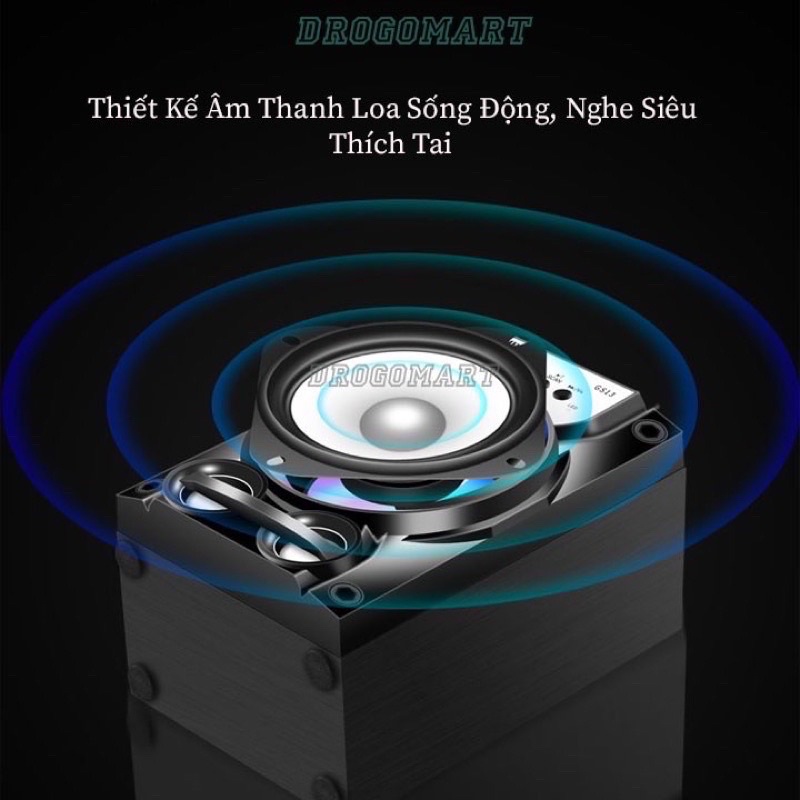 Loa Bluetooth Mini CL90 Âm Thanh Sống Động, Pin Trâu, Tích Hợp Thẻ Nhớ, Nghe Nhạc Cực Hay