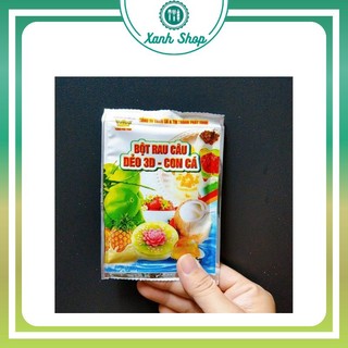 Bột rau câu dẻo 3D - Con Cá Thành Phát 15g
