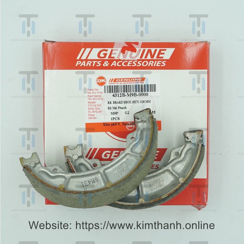 Bố thắng sau Attila SYM _ 4312B-M9B-0000