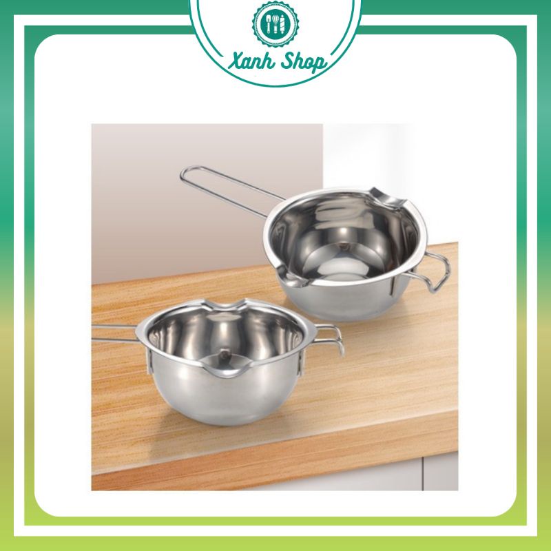 Nồi đun nấu chảy socola, bơ bằng inox 304