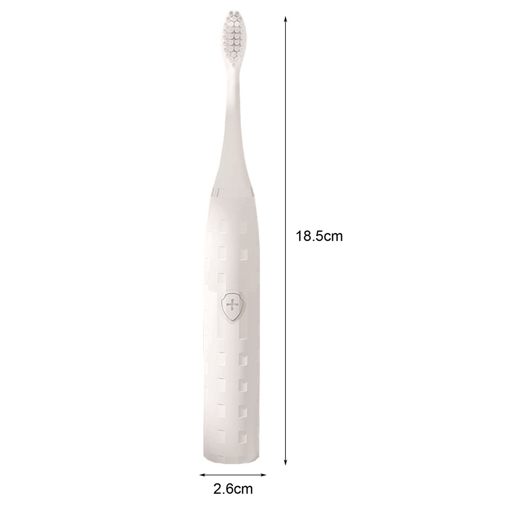 PO-Mềm Chống Thấm Nước IPX7 Sonic Làm Trắng Da,Bàn Chải Đánh Răng Điện Lông