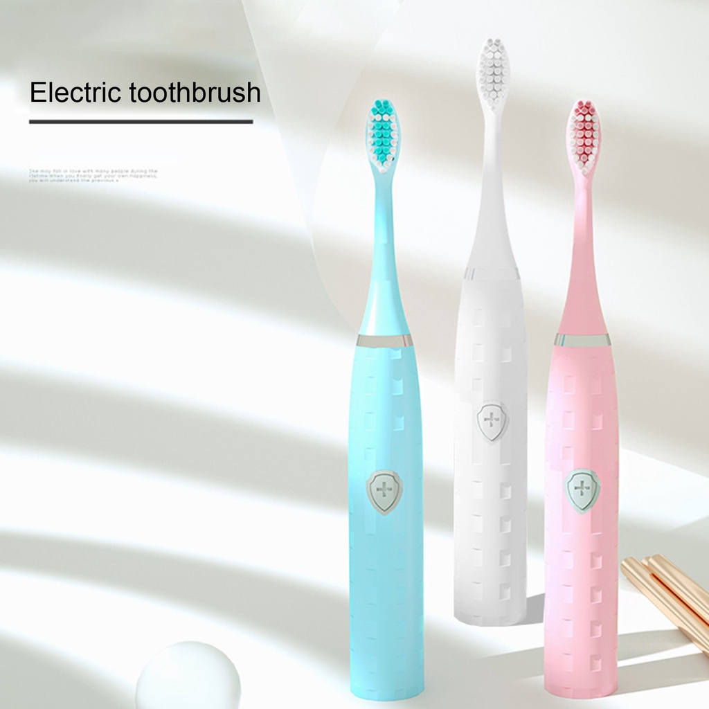 PO-Mềm Chống Thấm Nước IPX7 Sonic Làm Trắng Da,Bàn Chải Đánh Răng Điện Lông