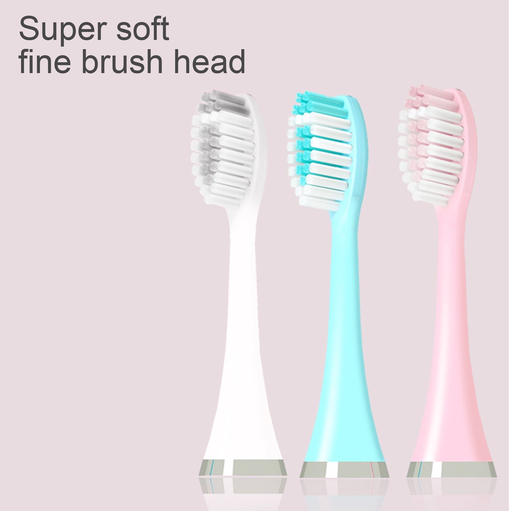 PO-Mềm Chống Thấm Nước IPX7 Sonic Làm Trắng Da,Bàn Chải Đánh Răng Điện Lông