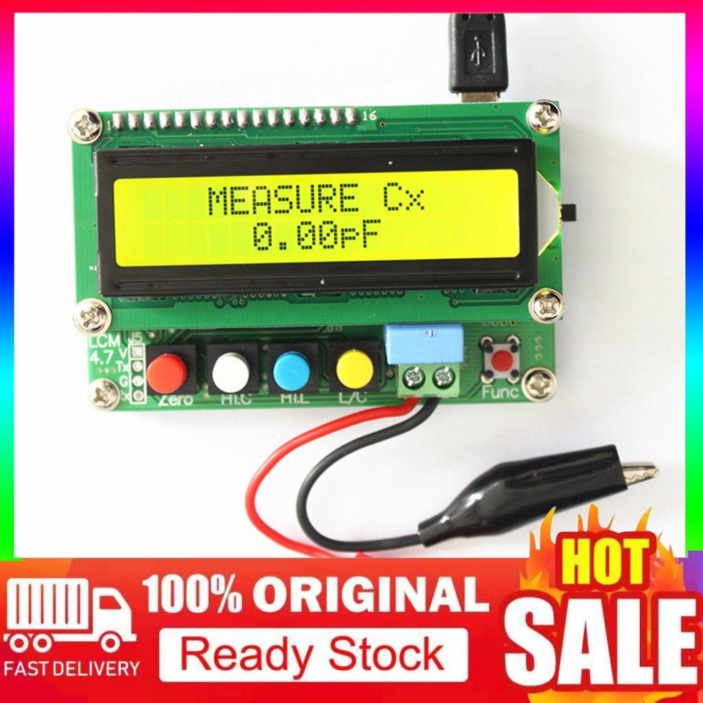 PO-Màn Hình LCD Cảm Ứng Độ Chính Xác Cao,Tụ Điện LC100-A Kỹ Thuật Số