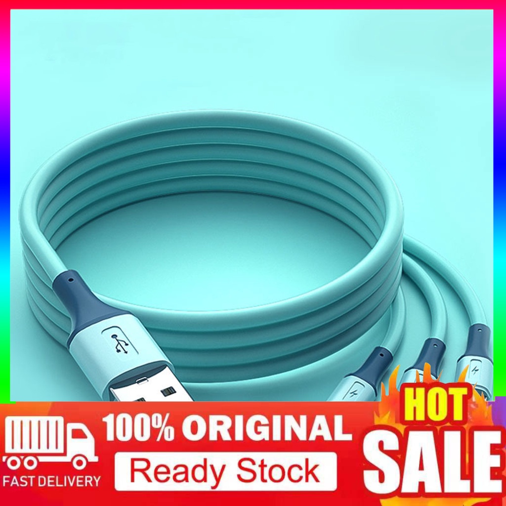 PO-3 Trong 1 8-pin Type-C Micro USB Dành Cho Điện Thoại Thông Minh,Dây Cáp Sạc Nhanh Đầu Ra