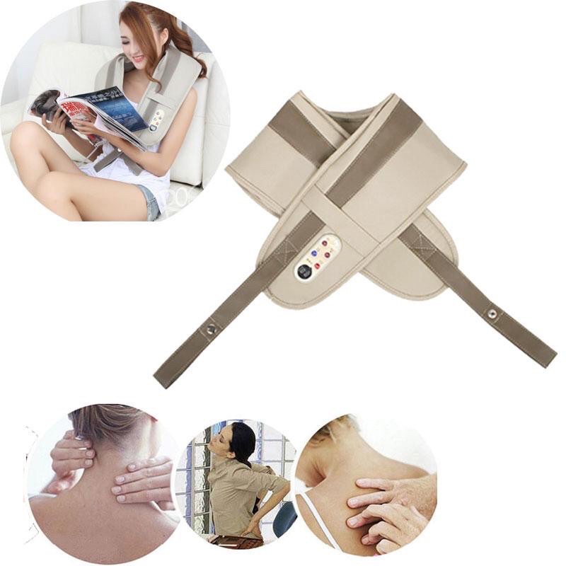 Đai masage đấm bóp lưng, vai, gáy, toàn thân Cervical massage shawls