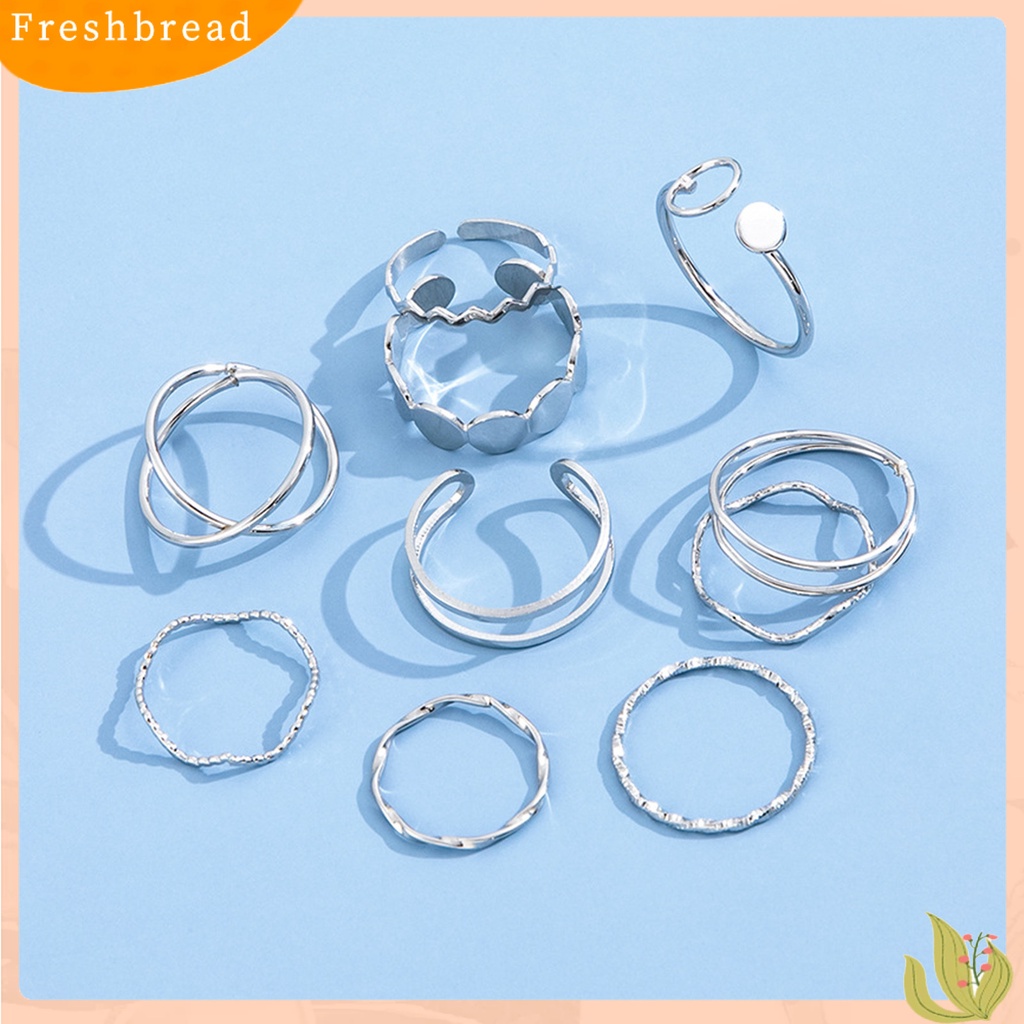 Set 10 Chiếc Nhẫn Thời Trang Dành Cho Nữ