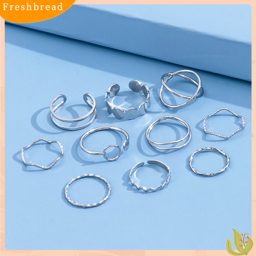 Set 10 Chiếc Nhẫn Thời Trang Dành Cho Nữ