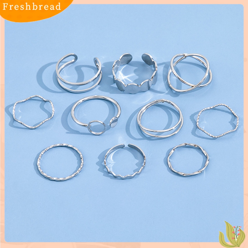 Set 10 Chiếc Nhẫn Thời Trang Dành Cho Nữ