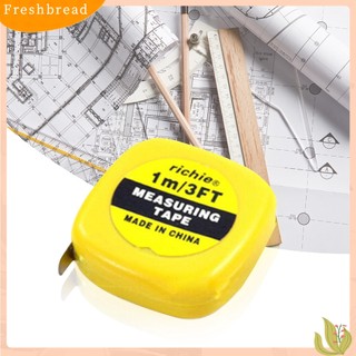 FRESH| Thước Kéo Mini Có Móc Khóa Thu Gọn Bằng Nhựa Tiện Dụng