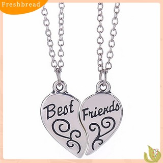 (FRESH) Set 2 dây chuyền ghép hình trái tim cho cặp bạn thân