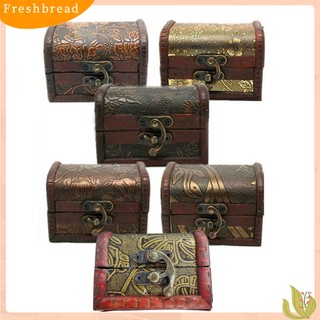 (FRESH) Rương bằng gỗ đựng đồ trang sức đẹp mắt