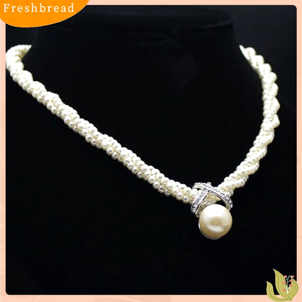 (FRESH) Vòng cổ ngọc trai giả thời trang thanh lịch cho nữ