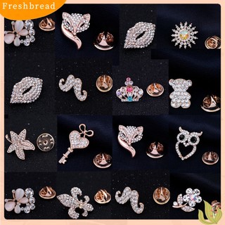 {FRESH} Ghim Cài Áo Hình Chú Heo Bằng Đá Nhân Tạo Dễ Thương Thời Trang Cho Nữ