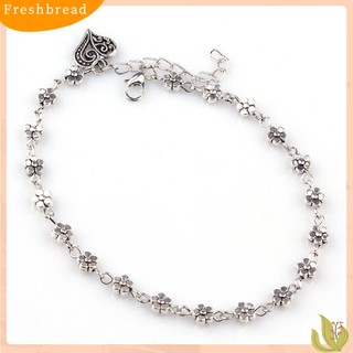 FRESH| Lắc chân mặt hoa và trái tim thời trang cho nữ