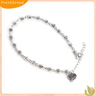 FRESH| Lắc chân mặt hoa và trái tim thời trang cho nữ
