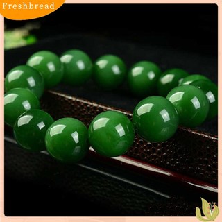 {FRESH} Vòng đeo tay chuội hạt 10mm giả ngọc lục bảo thời trang cá tính