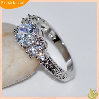 FRESH| Nhẫn nữ đính đá lấp lánh dùng trang trí độc đáo