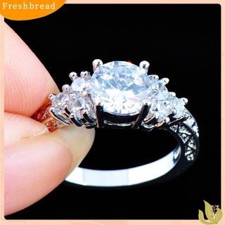 FRESH| Nhẫn nữ đính đá lấp lánh dùng trang trí độc đáo
