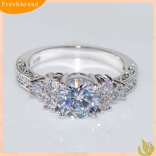 FRESH| Nhẫn nữ đính đá lấp lánh dùng trang trí độc đáo