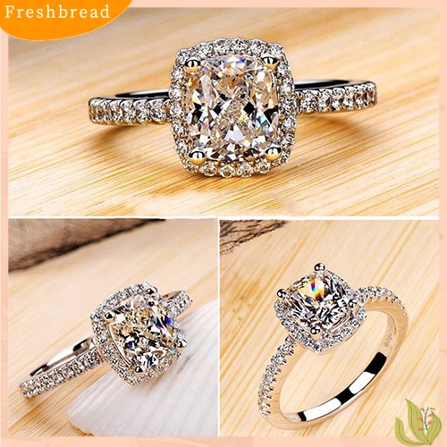 FRESH| 1 nhẫn hợp kim zirconia mang lại vẻ đẹp đặc trưng cho phái nữ