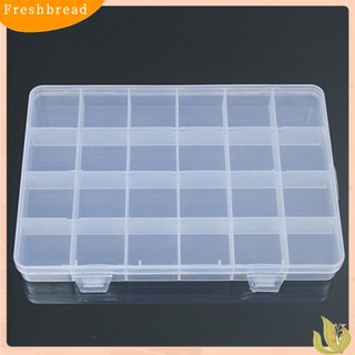 FRESH| Hộp nhựa đựng trang sức 24 ngăn tiện lợi