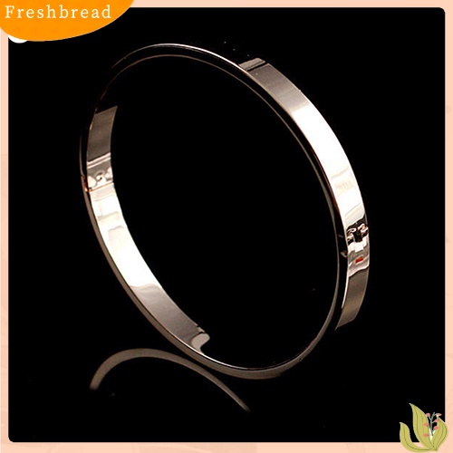 FRESH| Vòng Tay Kim Loại Thiết Kế Đơn Giản Thời Trang Unisex