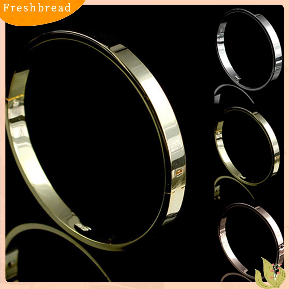 FRESH| Vòng Tay Kim Loại Thiết Kế Đơn Giản Thời Trang Unisex