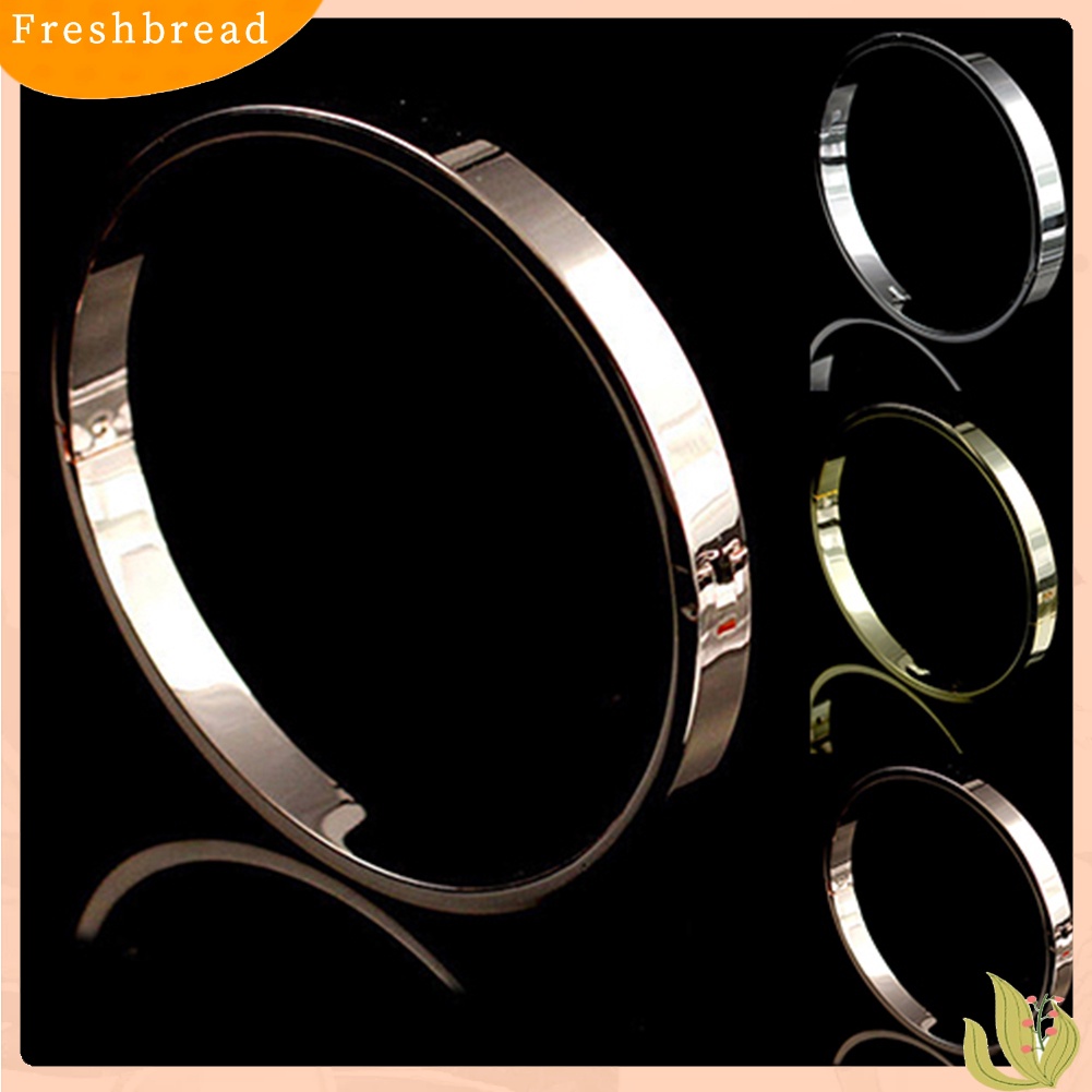 FRESH| Vòng Tay Kim Loại Thiết Kế Đơn Giản Thời Trang Unisex