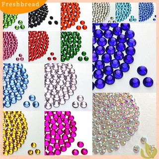{FRESH} Set 2000 hạt đế kim cương giả tự gắn trang trí điện thoại/móng tay 2/3/4/5mm