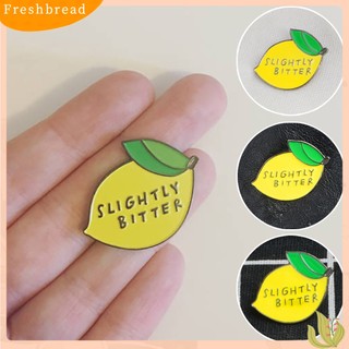 FRESH| Huy hiệu cài áo trang trí hình quả chanh đáng yêu